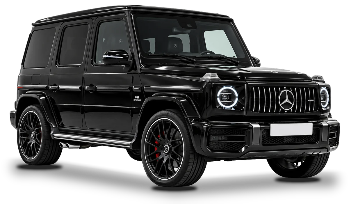 Black Mercedes G-Wagon